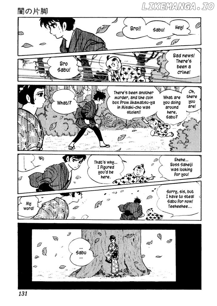 Sabu To Ichi Torimonohikae chapter 3 - page 7