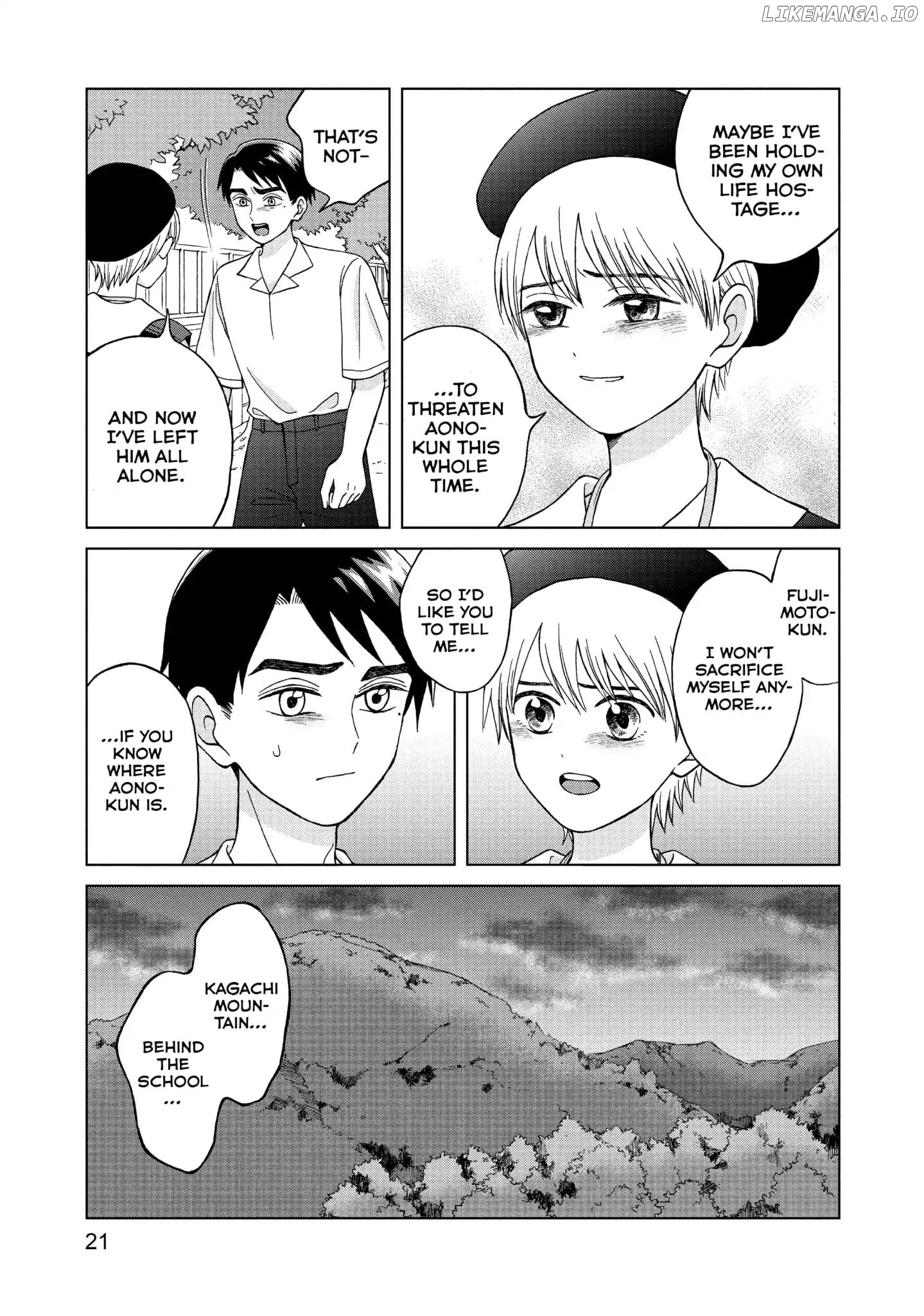 I Want To Hold Aono-Kun So Badly I Could Die chapter 11 - page 21