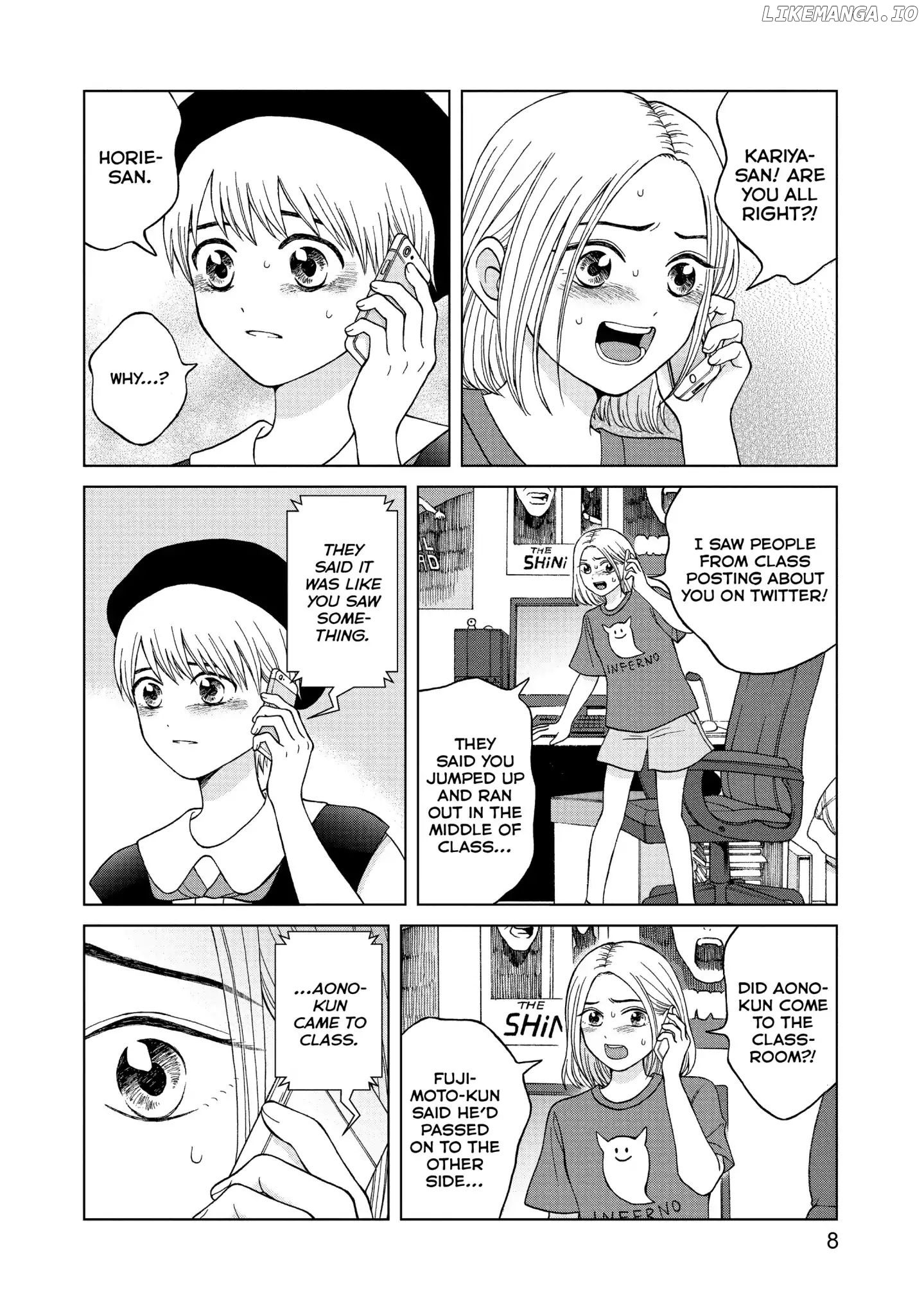 I Want To Hold Aono-Kun So Badly I Could Die chapter 11 - page 8