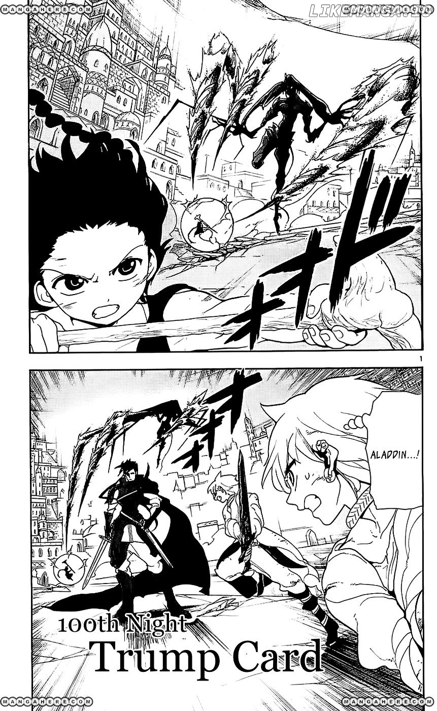 Magi - Labyrinth of Magic Chapter 100 - page 2