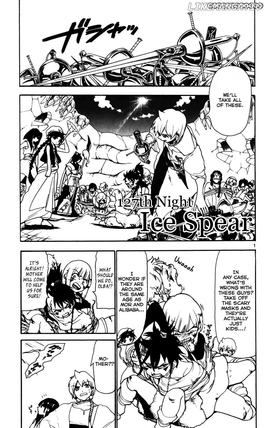 Magi - Labyrinth of Magic Chapter 127 - page 3