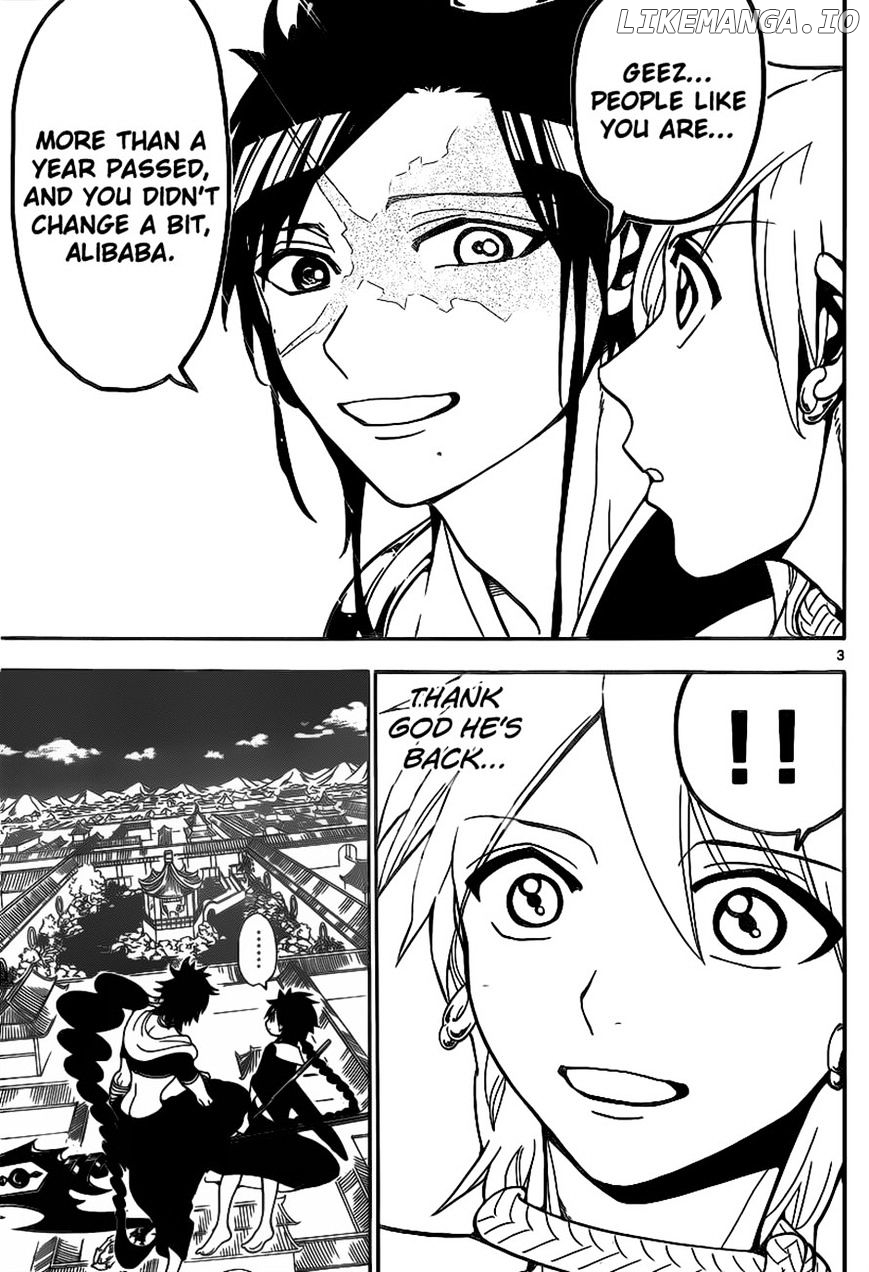 Magi - Labyrinth of Magic Chapter 252 - page 3