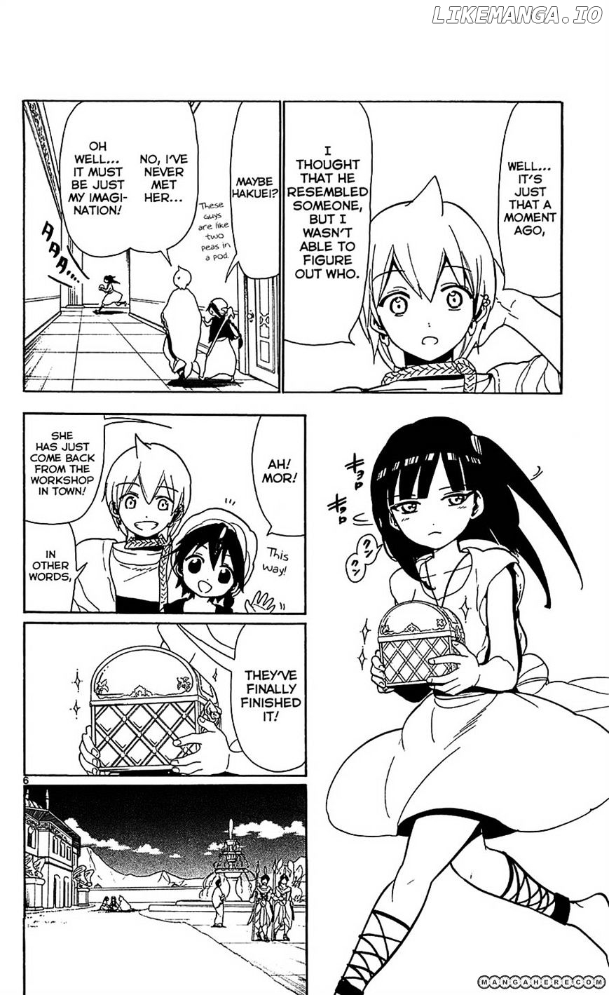 Magi - Labyrinth of Magic Chapter 86 - page 6