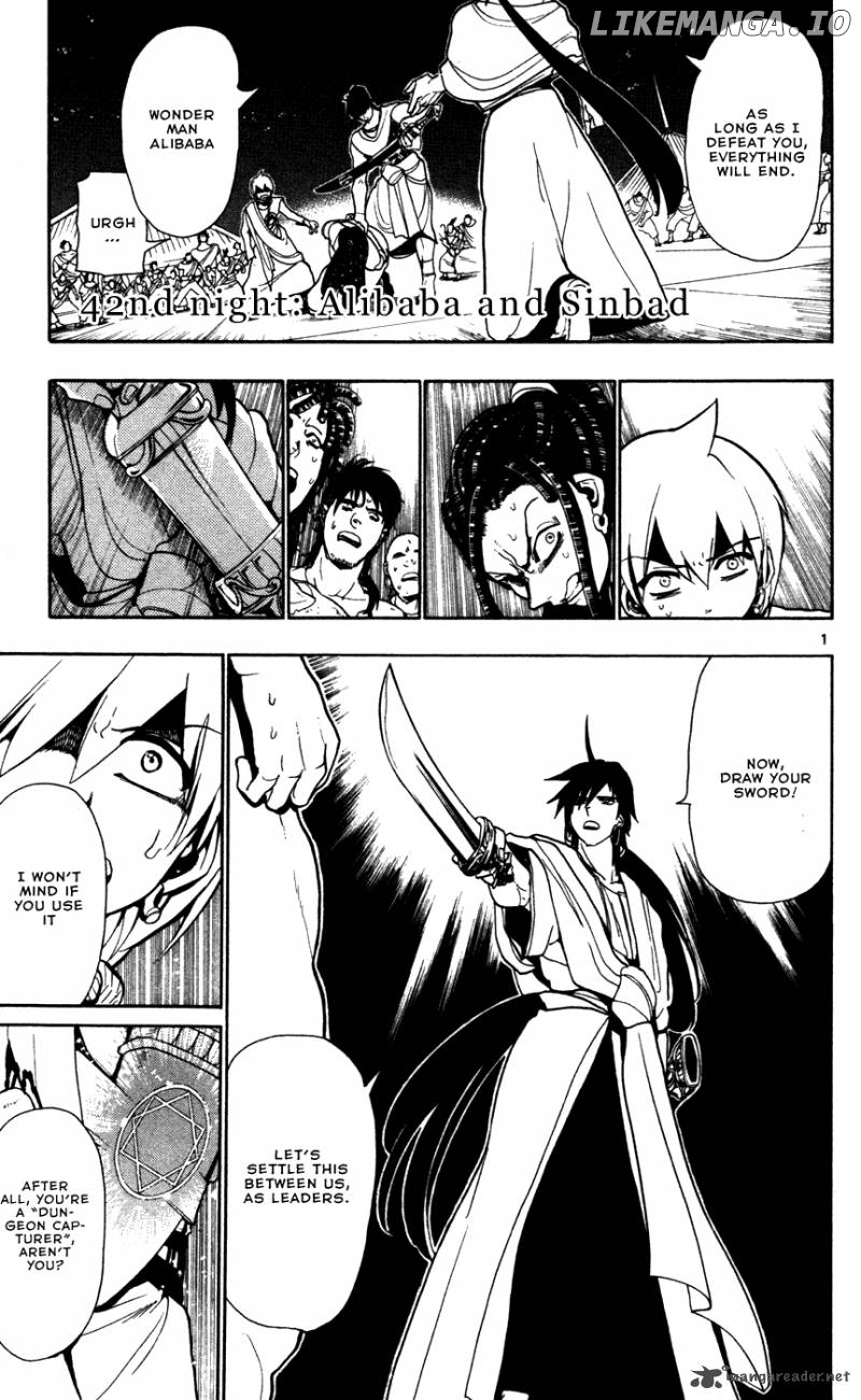 Magi - Labyrinth of Magic Chapter 42 - page 3