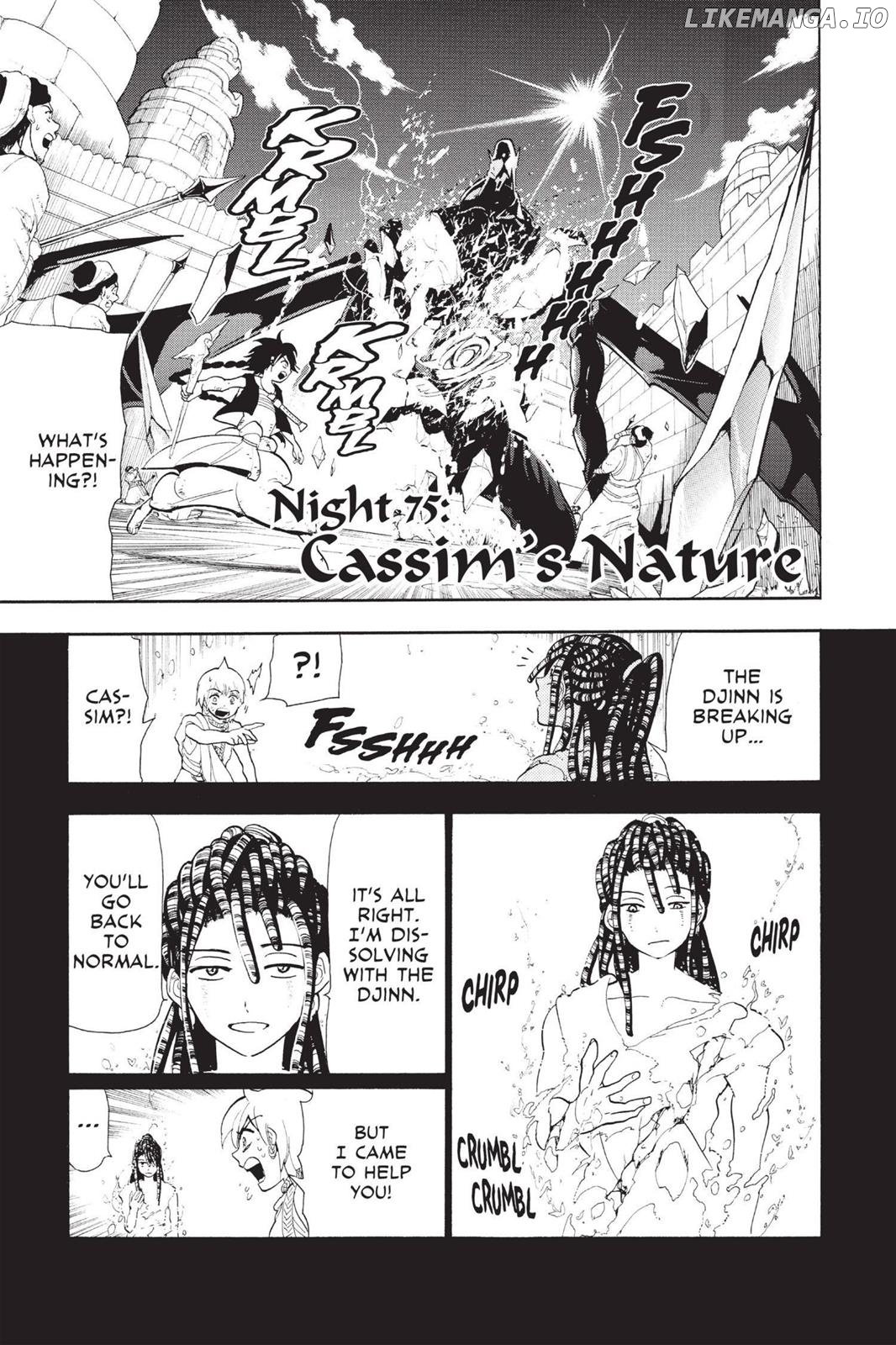 Magi - Labyrinth of Magic Chapter 76 - page 1