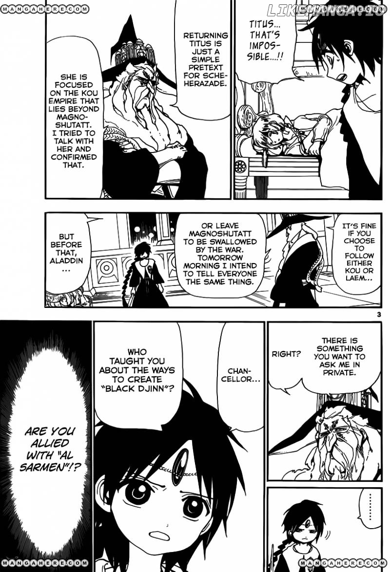 Magi - Labyrinth of Magic Chapter 166 - page 5