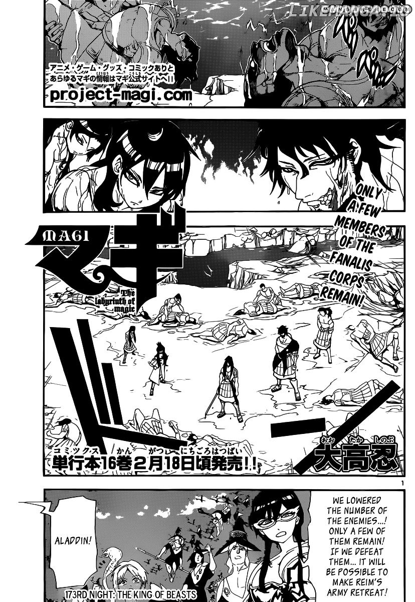Magi - Labyrinth of Magic Chapter 173 - page 2