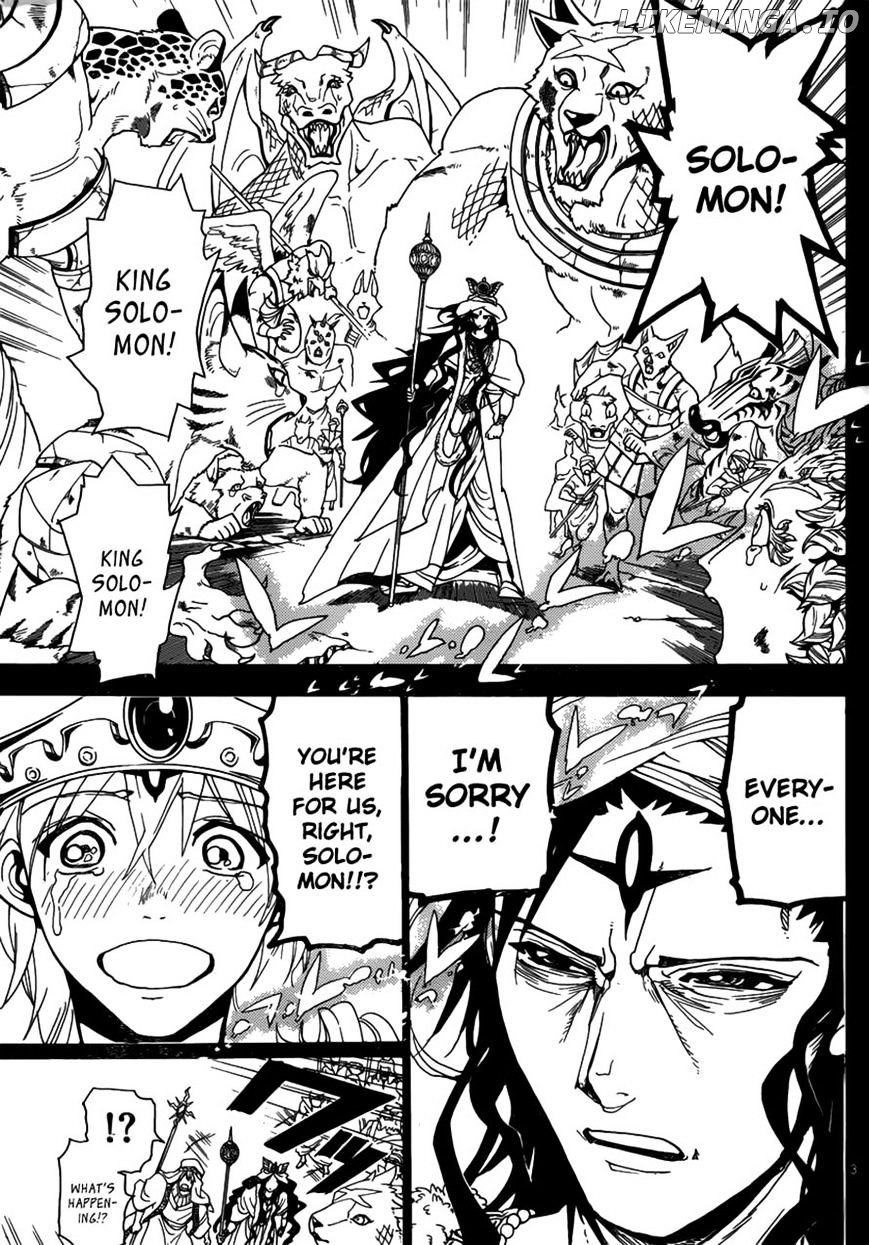 Magi - Labyrinth of Magic Chapter 235 - page 3