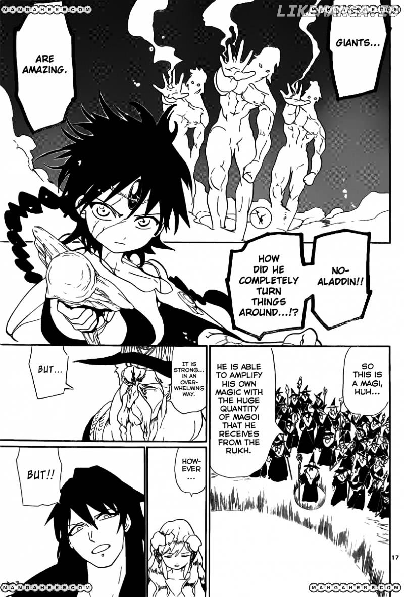 Magi - Labyrinth of Magic Chapter 174 - page 16