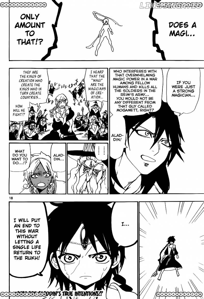 Magi - Labyrinth of Magic Chapter 174 - page 17