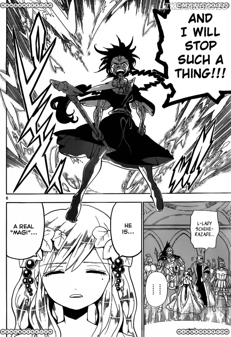 Magi - Labyrinth of Magic Chapter 174 - page 6