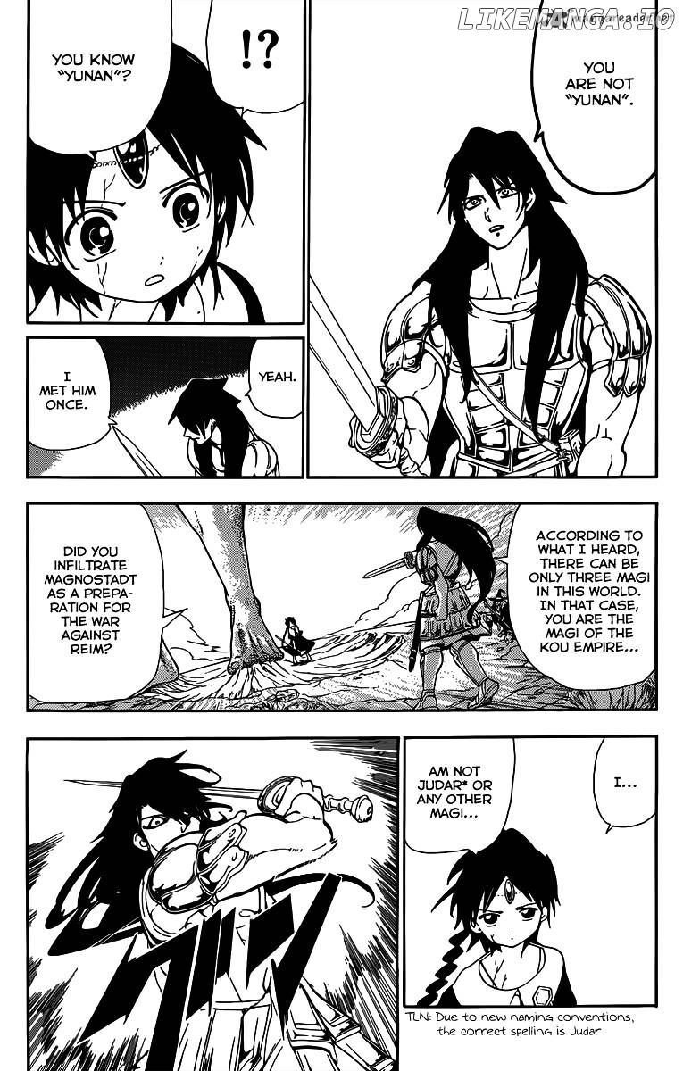 Magi - Labyrinth of Magic Chapter 174 - page 8