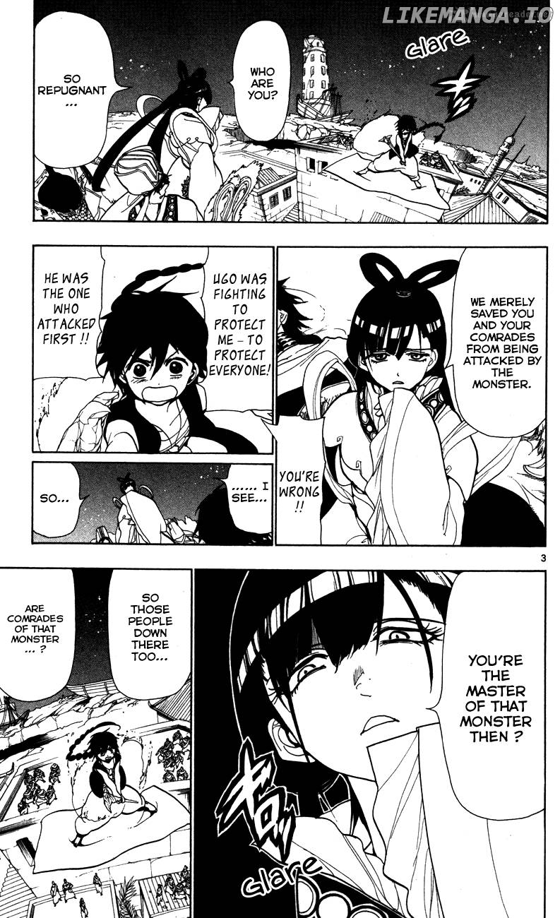 Magi - Labyrinth of Magic Chapter 50 - page 3