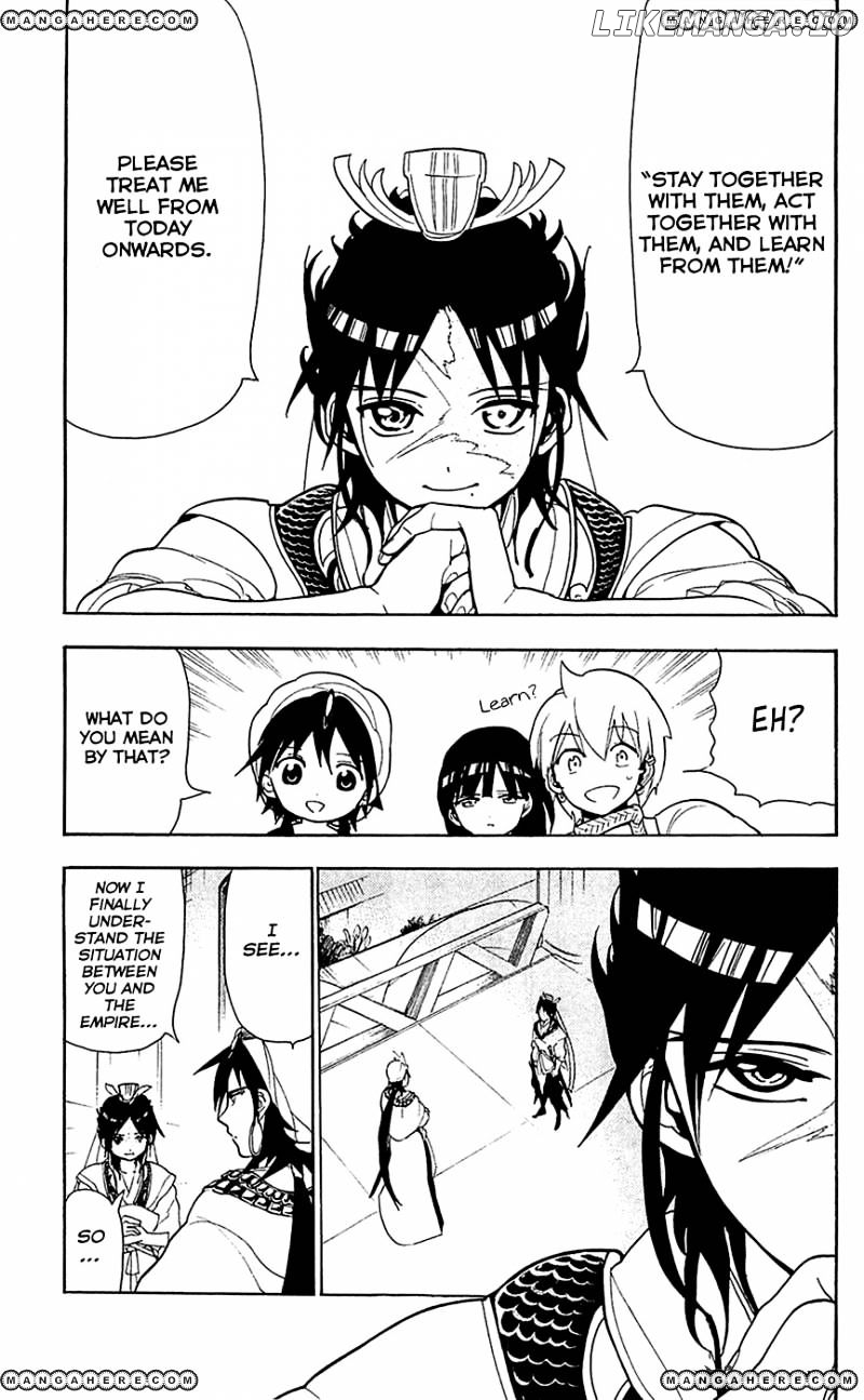 Magi - Labyrinth of Magic Chapter 87 - page 3