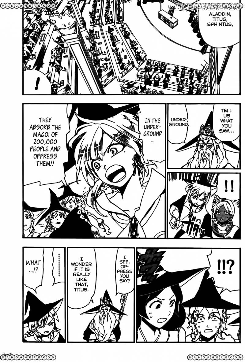 Magi - Labyrinth of Magic Chapter 160 - page 4