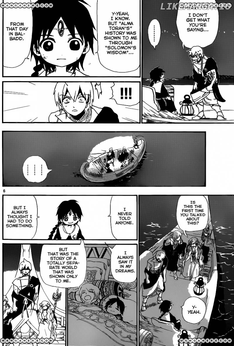 Magi - Labyrinth of Magic Chapter 178 - page 7