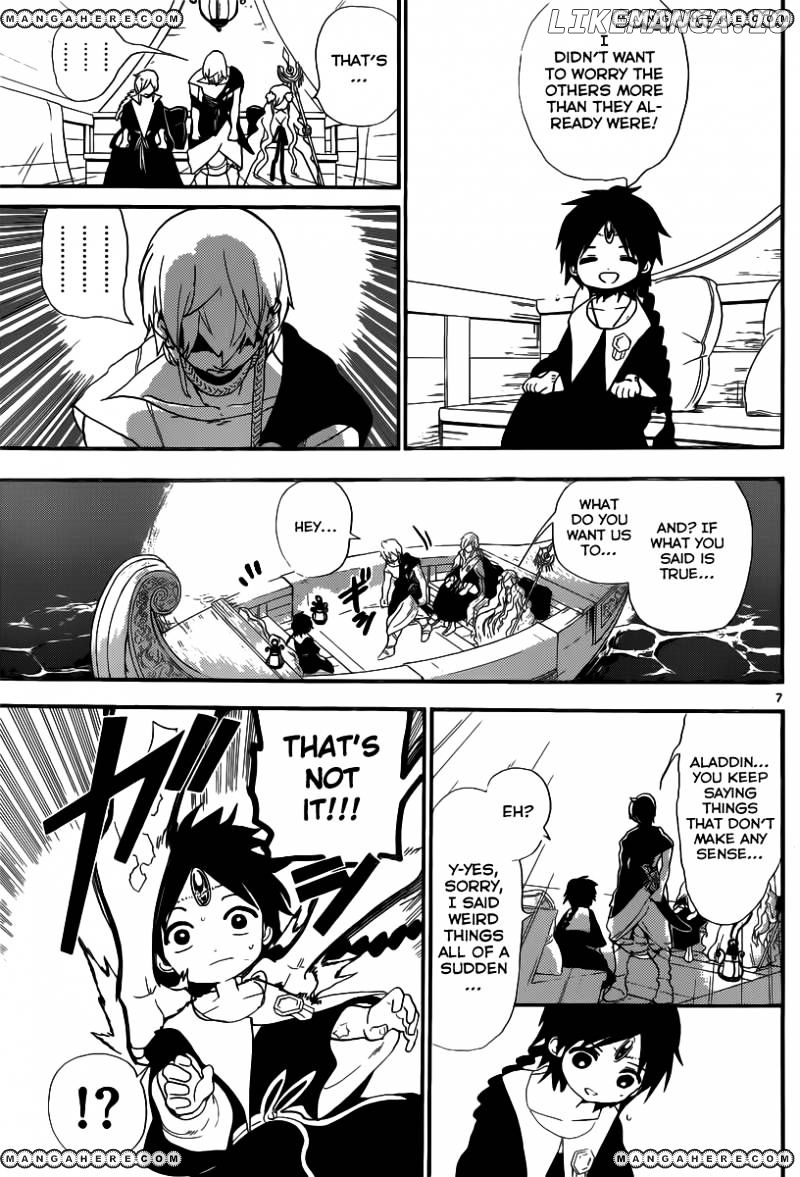 Magi - Labyrinth of Magic Chapter 178 - page 8