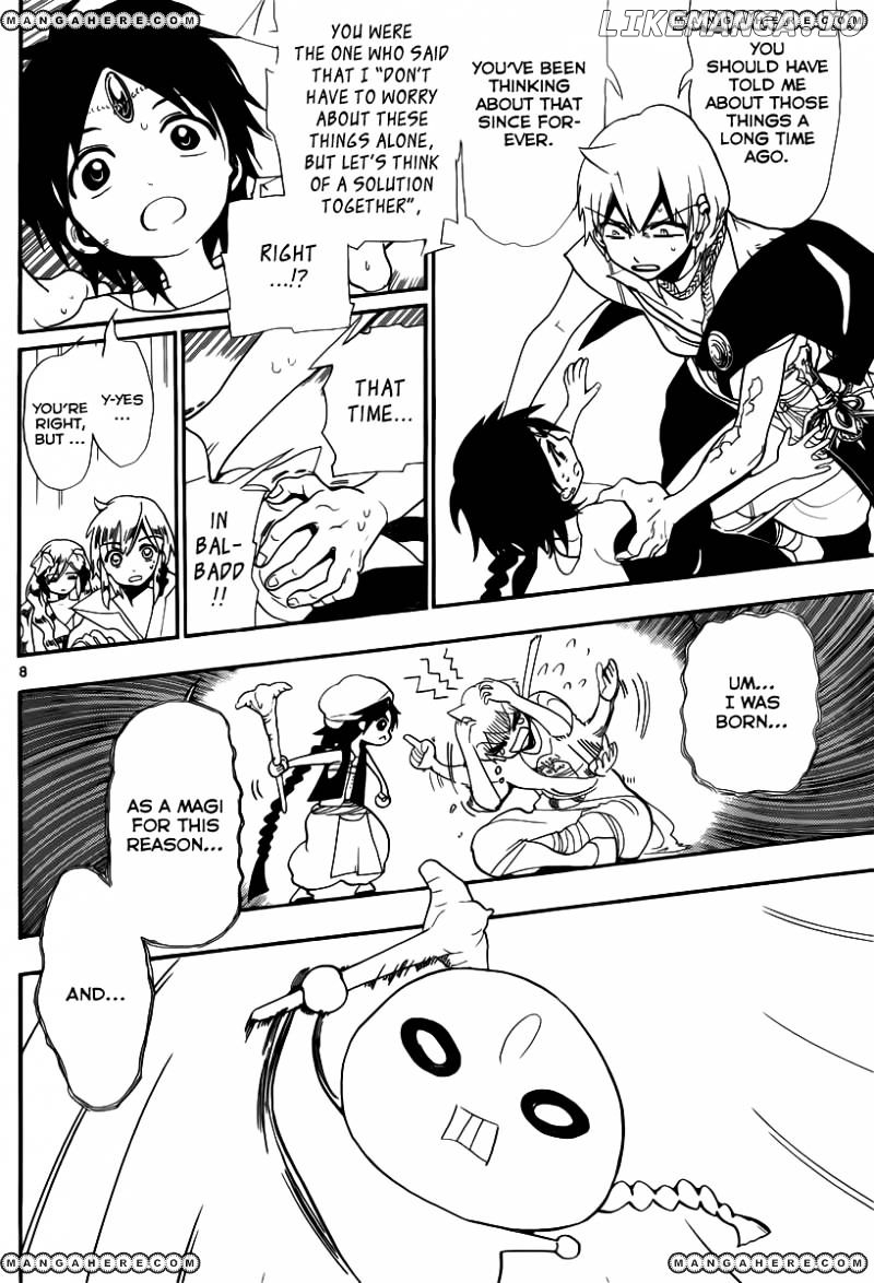 Magi - Labyrinth of Magic Chapter 178 - page 9