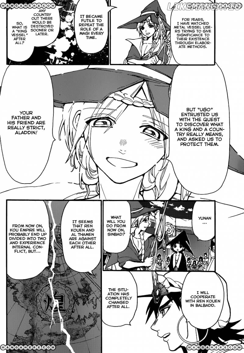 Magi - Labyrinth of Magic Chapter 241 - page 4