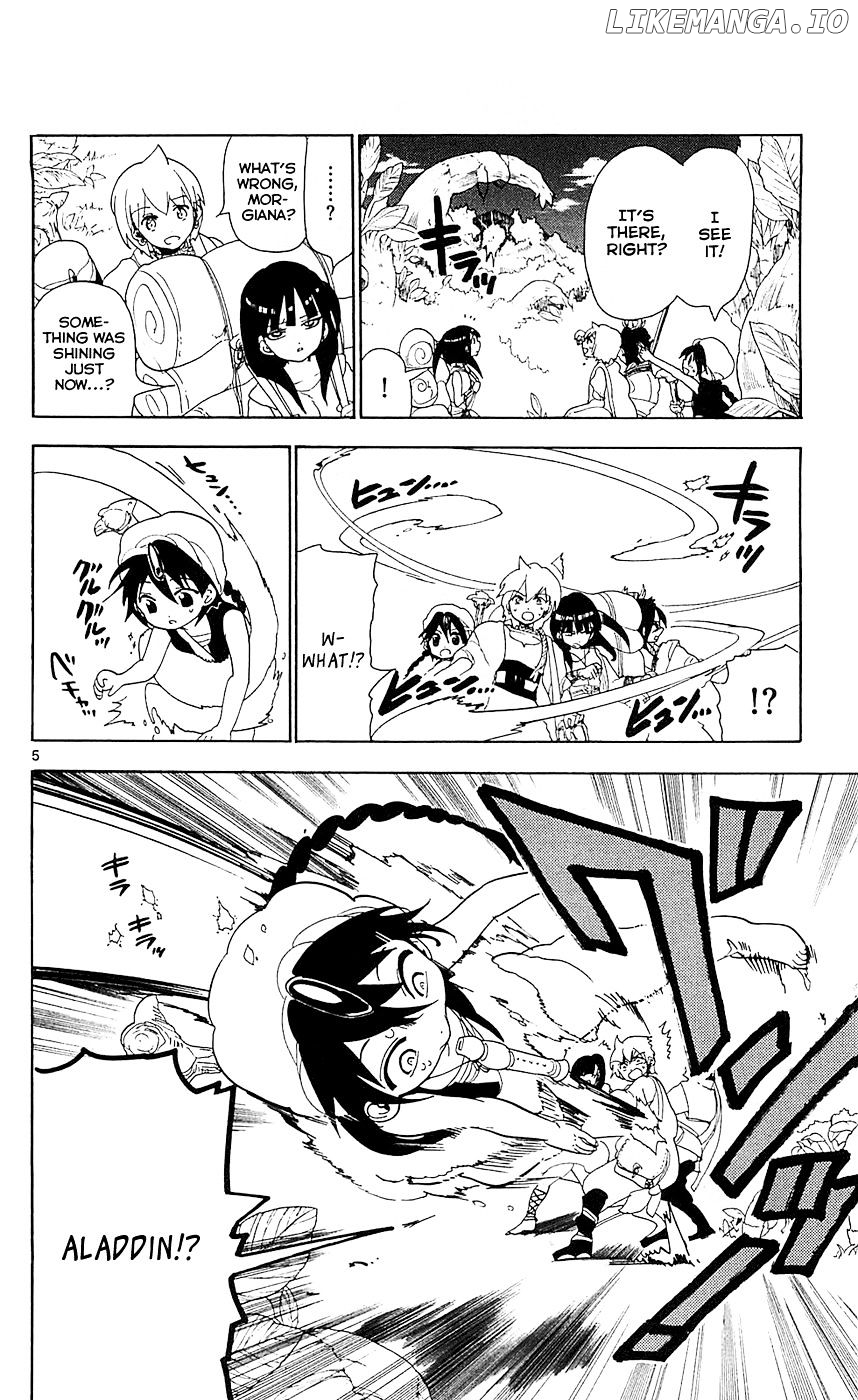 Magi - Labyrinth of Magic Chapter 90 - page 7