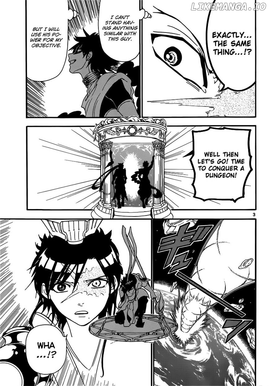 Magi - Labyrinth of Magic Chapter 243 - page 3