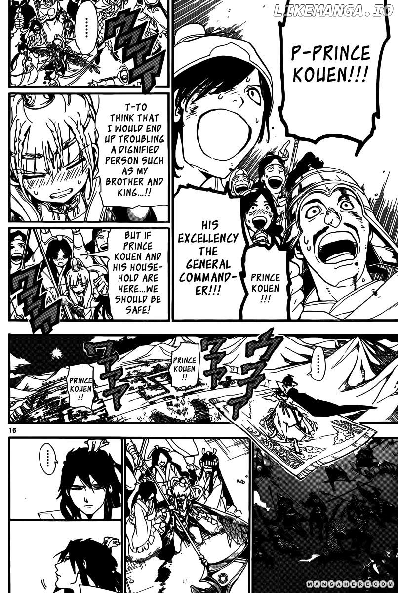 Magi - Labyrinth of Magic Chapter 182 - page 16