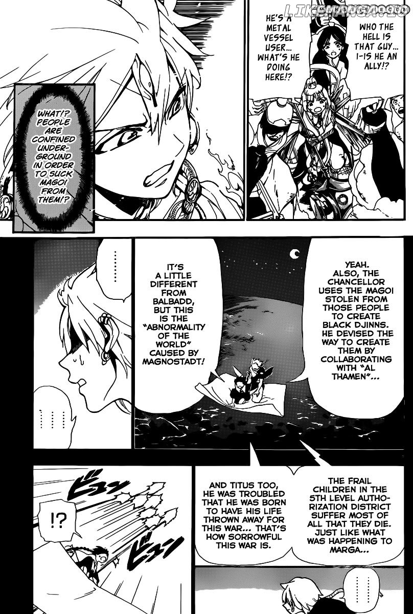 Magi - Labyrinth of Magic Chapter 182 - page 4
