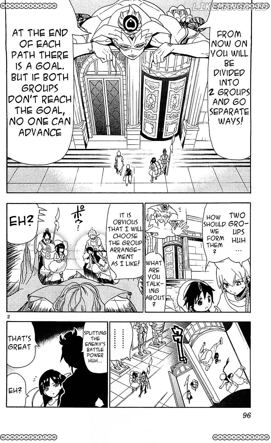 Magi - Labyrinth of Magic Chapter 94 - page 2