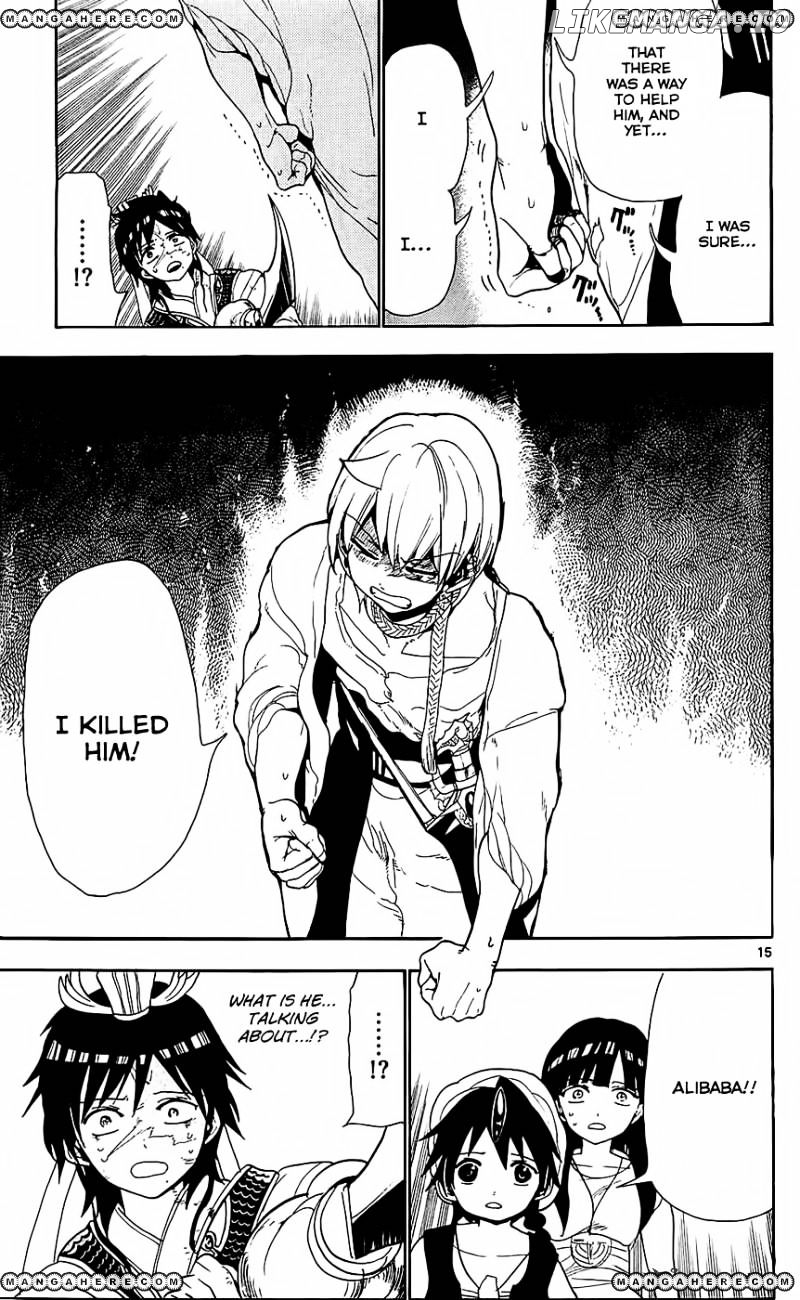 Magi - Labyrinth of Magic Chapter 95 - page 15