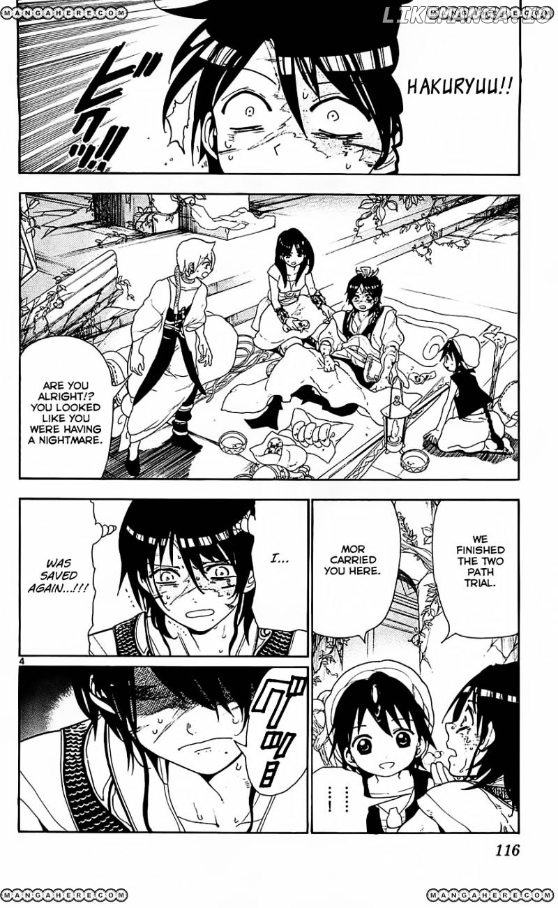 Magi - Labyrinth of Magic Chapter 95 - page 4