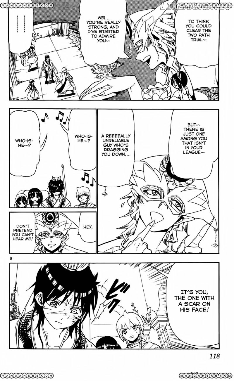 Magi - Labyrinth of Magic Chapter 95 - page 6