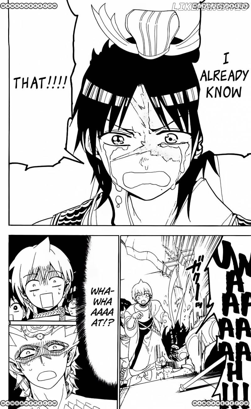 Magi - Labyrinth of Magic Chapter 95 - page 8