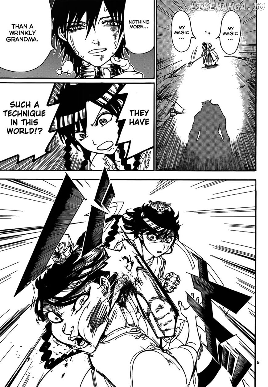 Magi - Labyrinth of Magic Chapter 248 - page 5