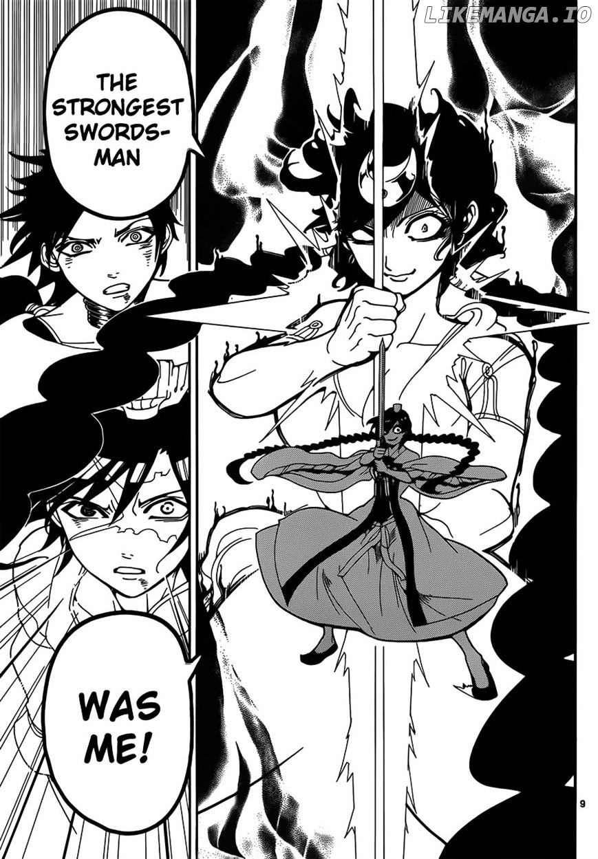 Magi - Labyrinth of Magic Chapter 248 - page 9