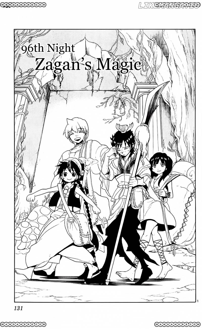 Magi - Labyrinth of Magic Chapter 96 - page 2