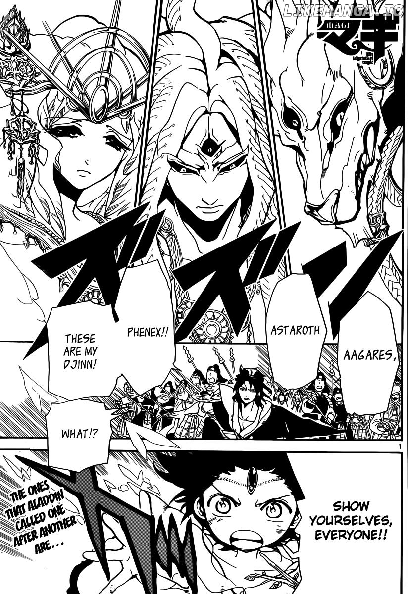 Magi - Labyrinth of Magic Chapter 187 - page 2