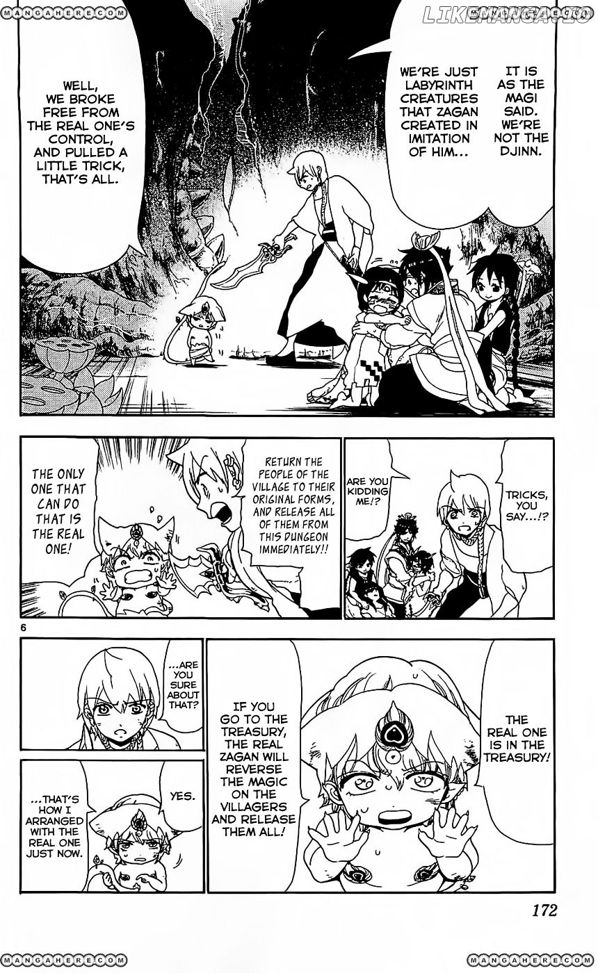 Magi - Labyrinth of Magic Chapter 98 - page 8