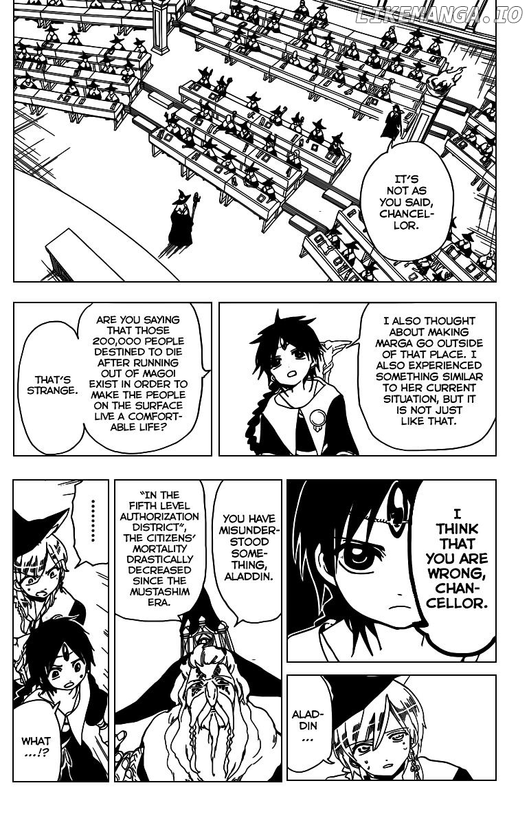 Magi - Labyrinth of Magic Chapter 161 - page 14