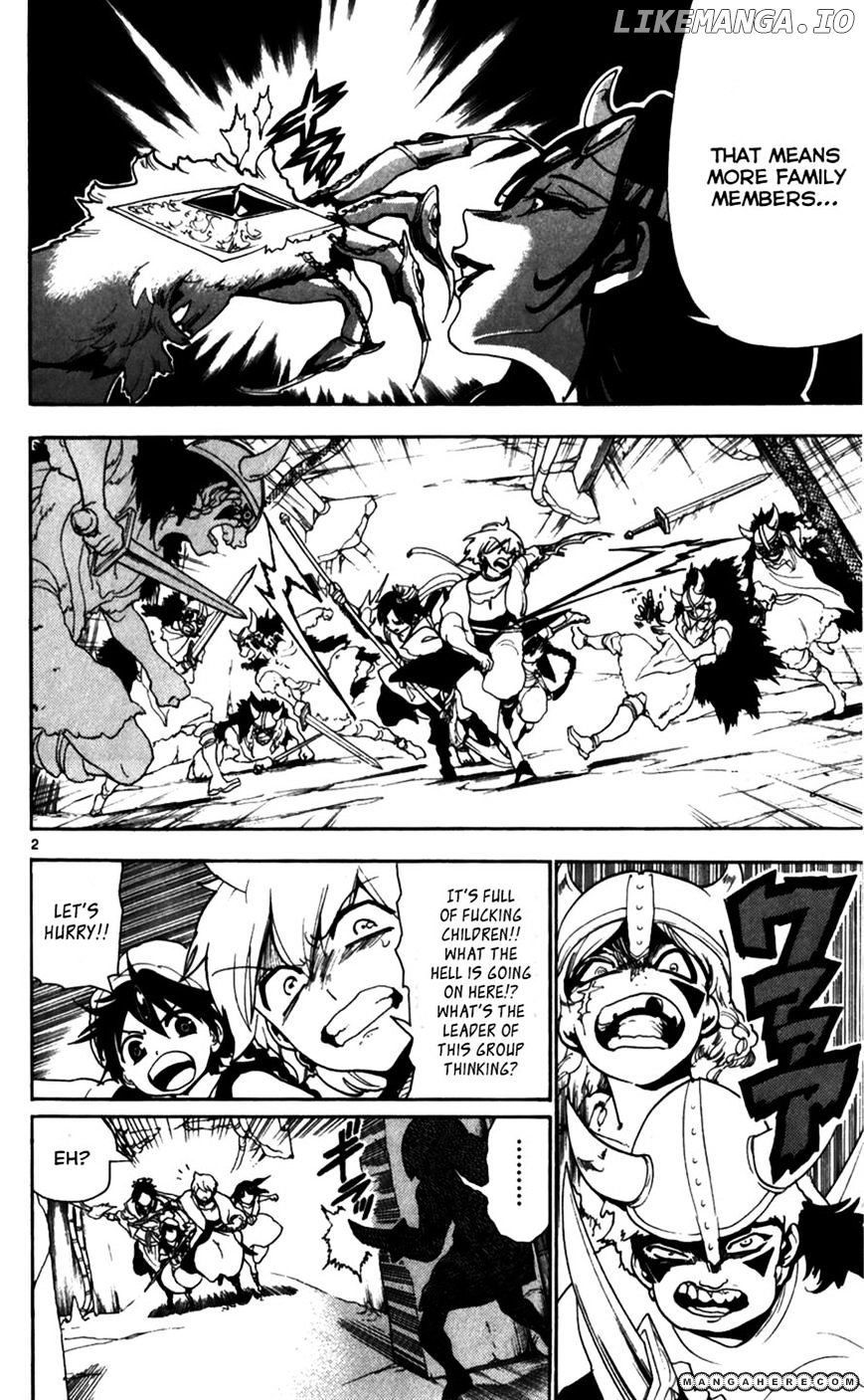 Magi - Labyrinth of Magic Chapter 128 - page 2