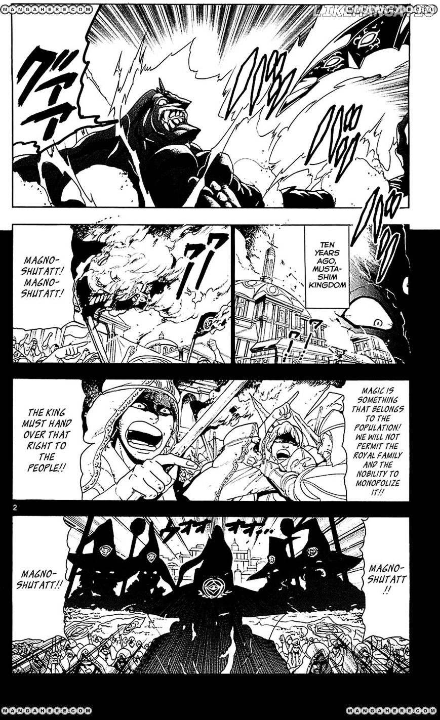 Magi - Labyrinth of Magic Chapter 101 - page 2