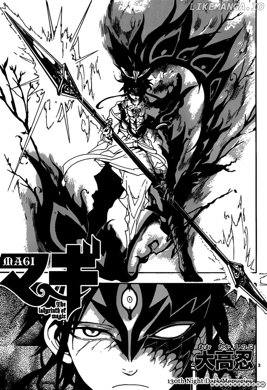 Magi - Labyrinth of Magic Chapter 130 - page 3