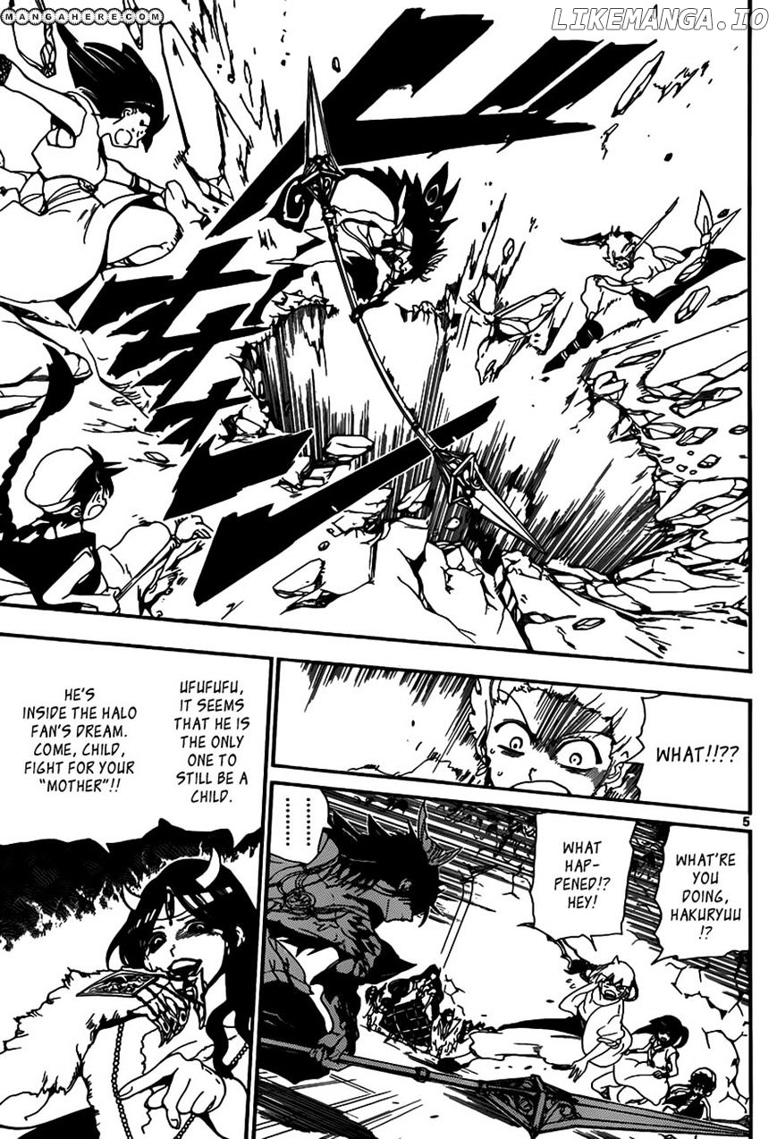 Magi - Labyrinth of Magic Chapter 130 - page 5
