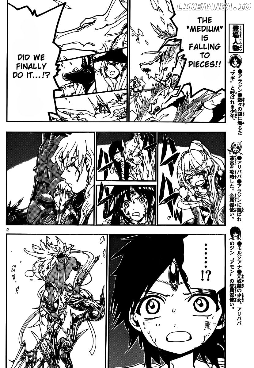 Magi - Labyrinth of Magic Chapter 196 - page 3