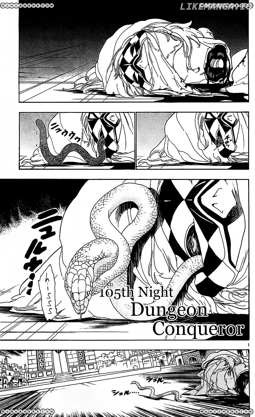 Magi - Labyrinth of Magic Chapter 105 - page 2