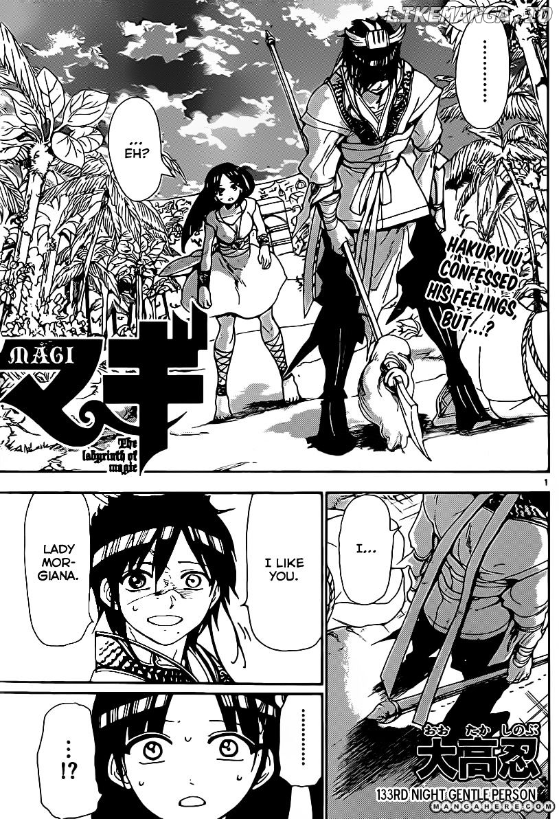 Magi - Labyrinth of Magic Chapter 133 - page 2