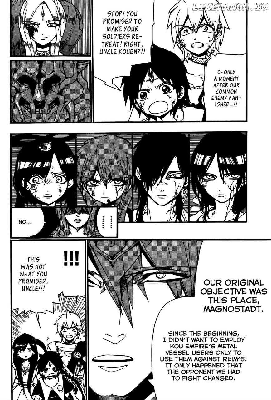 Magi - Labyrinth of Magic Chapter 198 - page 4