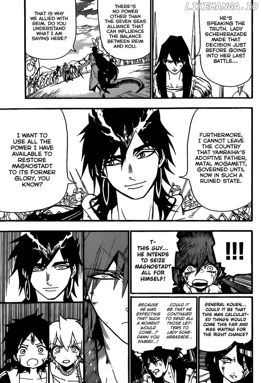Magi - Labyrinth of Magic Chapter 198 - page 7
