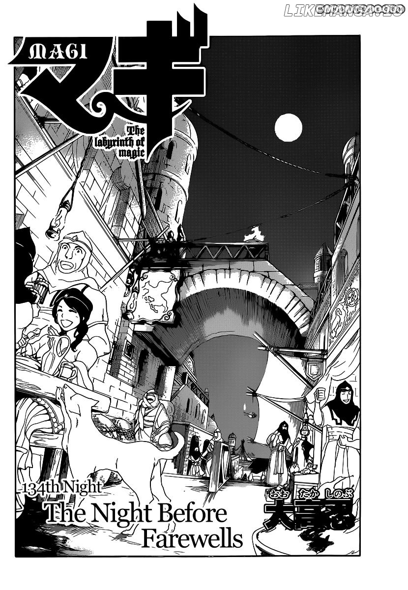 Magi - Labyrinth of Magic Chapter 134 - page 3