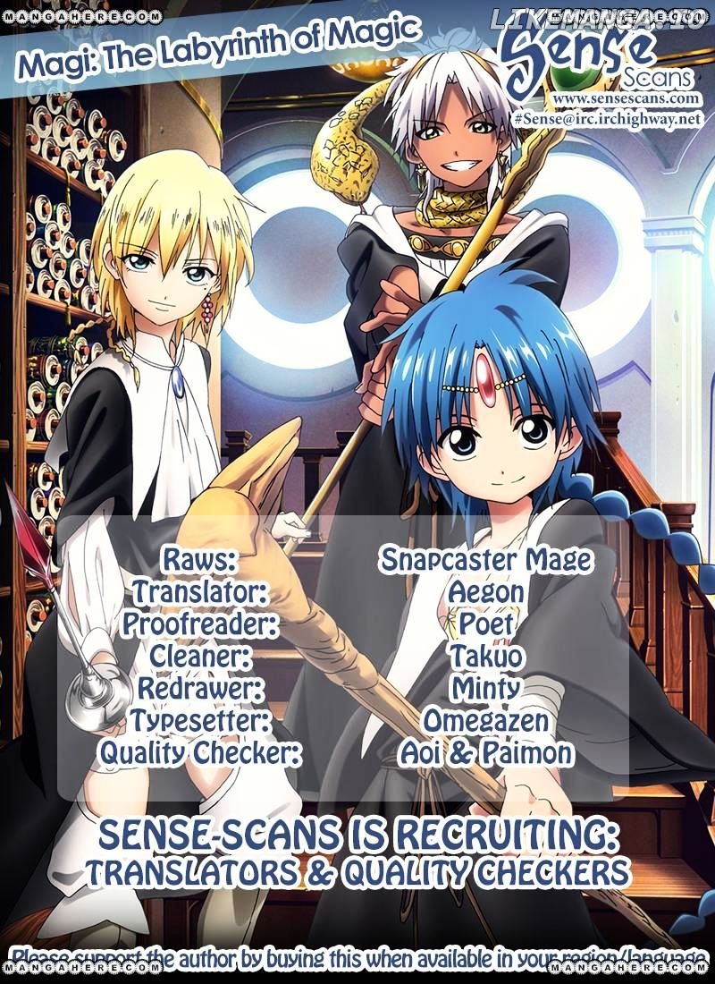Magi - Labyrinth of Magic Chapter 199 - page 1