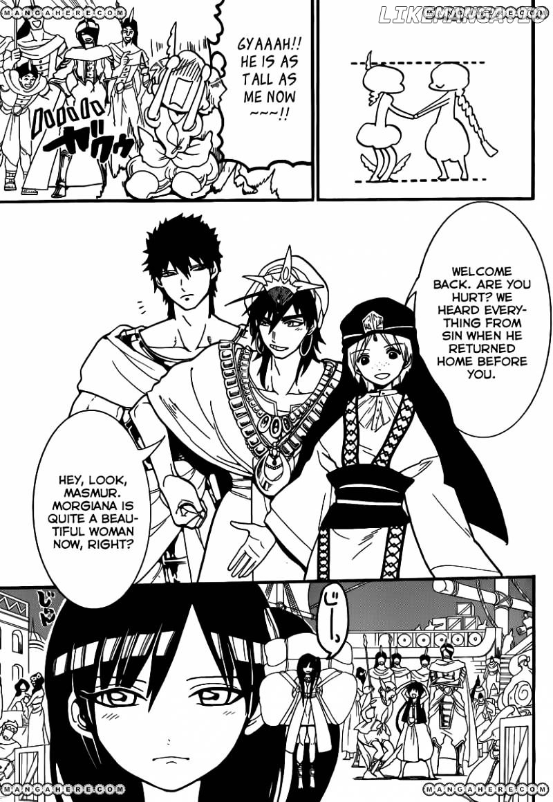 Magi - Labyrinth of Magic Chapter 199 - page 9